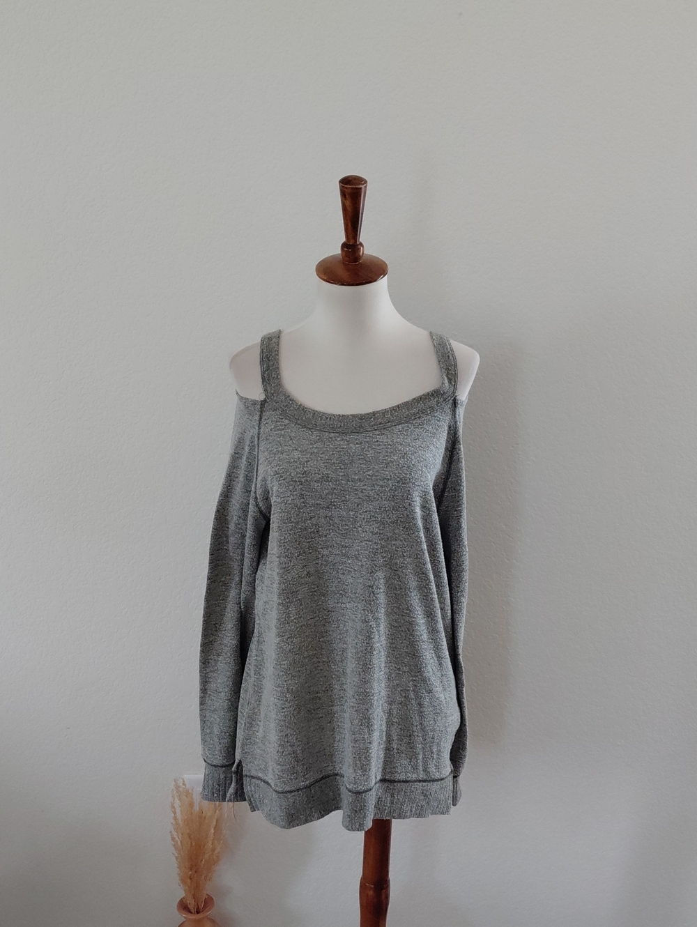 Anthropologie Saturday Sunday Cold Shoulder Sweatshirt